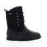 Фото #1 товара Emu Australia Agnes W12972 Womens Black Suede Lace Up Casual Dress Boots 6