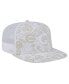 ფოტო #2 პროდუქტის Men's White Chicago Cubs Logo Dunes A-Frame Trucker 9FIFTY Snapback Hat