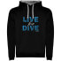 KRUSKIS Live For Dive Two-Colour hoodie