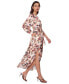 Фото #3 товара Women's Thea Floral-Print One-Shoulder Maxi Dress