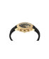 Men's Glam Chrono Chronograph Quartz Black Silicone 44MM