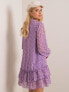 Фото #2 товара Женское шифоновое платье цвета лаванда свободного кроя  Factory Price