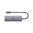 Фото #6 товара USB-хаб Unitek International P5+ - USB 3.2 Gen 1 (3.1 Gen 1) Type-A - 5000 Mbit/s - Grey - Aluminium - 10 W - 0.205 m