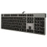 Фото #7 товара Клавиатура A4 Tech KV-300H QWERTY Чёрный Серый Монохромный Черный/Серый