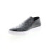 Фото #4 товара Robert Graham Erosion RG5611S Mens Black Leather Lifestyle Sneakers Shoes 11.5