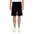 Marcelo Burlon 棉质翅膀印花短裤 男款 黑色 送礼推荐 / Брюки Marcelo Burlon Casual Shorts CMCI001S196300231088