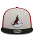 Men's Cream, Black Arizona Cardinals 2023 Sideline Historic 9FIFTY Snapback Hat