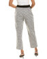 Фото #2 товара Bcbgeneration Plaid Pant Women's Black Xxs