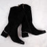 Фото #5 товара Potocki W WOL210A suede openwork boots, black