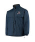 Фото #3 товара Men's Navy Houston Texans Triumph Fleece Full-Zip Jacket