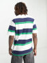 Parlez topanga stripe t-shirt in green