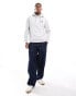 Tommy Jeans Tommy Badge Drawstring Hoody in Light Grey Серый, XL - 54 - фото #3