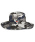 Головной убор New Era для мужчин с принтом Camo New England Patriots 2022 NFL Training Camp Official Panama Bucket Hat Камуфляж - фото #5