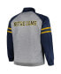 ფოტო #3 პროდუქტის Men's Navy Notre Dame Fighting Irish Fleece Full-Zip Jacket