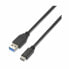 Cable NANOCABLE 10.01.4001 Black 1 m