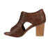 Фото #3 товара Roper Mika Front Zip Shootie Pumps Womens Brown Dress Casual 09-021-0946-3065