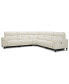 Фото #1 товара CLOSEOUT! Jazlo 5-Pc. Leather Sectional with 2 Power Recliners, Created for Macy's