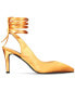 ფოტო #2 პროდუქტის Women's Estelle Ankle-Tie Dress Pumps-Extended sizes 9-14