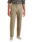 ფოტო #1 პროდუქტის Men's Big & Tall Signature Classic Fit Pleated Iron Free Pants with Stain Defender