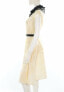 Фото #11 товара Marni Tie and Dye Musslin Sleveless Off White/Black Cotton Dress sz 38 $ 1,593