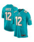 Men's Bob Griese Aqua Miami Dolphins Game Retired Player Jersey