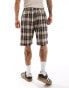 Reclaimed Vintage longline check short in cord