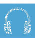 ფოტო #2 პროდუქტის Big Girl's Word Art T-shirt - Music Note Headphones
