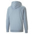 Фото #2 товара Puma Classics Logo Pullover Hoodie Mens Blue Casual Outerwear 53623879