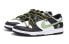 【定制球鞋】 Nike Dunk Low 礼物 解构 牛油果 高街 低帮 板鞋 GS 黑绿 / Кроссовки Nike Dunk Low CW1590-100
