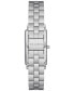 Women's Hagen Three Hand Silver-Tone Stainless Steel Watch 22mm