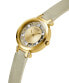 Золотые наручные часы Guess Crystal clear GW0535L4 - фото #2