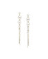 ფოტო #1 პროდუქტის Women's Sleek Drop Earrings