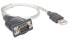Фото #8 товара IC Intracom USB-A to Serial Converter cable - 45cm - Male to Male - Serial/RS232/COM/DB9 - Prolific PL-2303RA Chip - Equivalent to Startech ICUSB232V2 - Black/Silver cable - Blister - Grey - 0.45 m - RS-232 - USB A - Male - Male