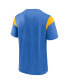 ფოტო #2 პროდუქტის Men's Powder Blue Los Angeles Chargers Home Stretch Team T-shirt