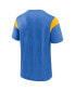 Фото #2 товара Men's Powder Blue Los Angeles Chargers Home Stretch Team T-shirt