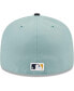 Фото #4 товара Men's Light Blue, Navy Pittsburgh Pirates Beach Kiss 59FIFTY Fitted Hat
