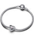 Фото #3 товара Pandora openwork M0M Heart Charm