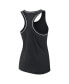 ფოტო #3 პროდუქტის Women's Black Los Angeles Dodgers Wordmark Logo Racerback Tank Top