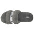 Фото #8 товара Puma Fluff Slide Womens Grey Casual Sandals 38493702