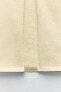 Фото #5 товара Длинная юбка heavy cotton с эффектом потертости ZARA