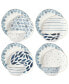 Фото #4 товара Blue Bay 12 Pc. Dinnerware Set, Service for 4