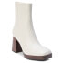 Фото #2 товара COCONUTS by Matisse Duke Platform Booties Womens White Casual Boots DUKE-286