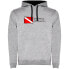 Фото #3 товара KRUSKIS Diving Passion Two-Colour hoodie