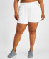 Plus Size 3-In-1 Running Shorts, Created for Macy's