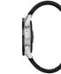 ფოტო #2 პროდუქტის Unisex CZ Smart Wear OS Black Silicone Strap Smart Watch 45mm