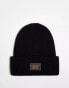 Фото #1 товара Guess Originals unisex label beanie in black