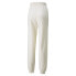 Puma Exhale Relaxed Joggers Womens White Casual Athletic Bottoms 521471-65