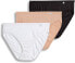 Фото #1 товара Jockey Women's 245507 Supersoft French Cut 3 Pack Basics Underwear Size M