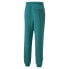 Фото #2 товара Puma Fandom Sweatpants Mens Blue Casual Athletic Bottoms 53611327