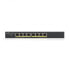 Фото #2 товара ZyXEL GS1900-8HP - Switch - Smart - 8 x 10/100/1000 PoE+ - Switch - 1 Gbps